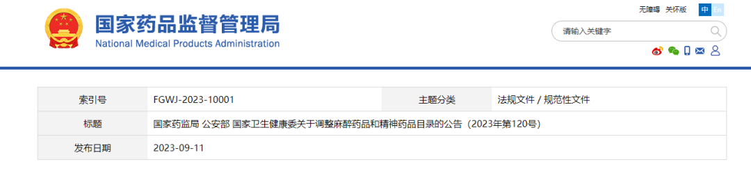 依托咪酯列入第二类精神药品目录！依托咪酯检测，势在必行
